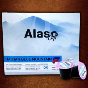 Haitian Blue Mountain Medium Dark, 100% Arabica 25 Servings